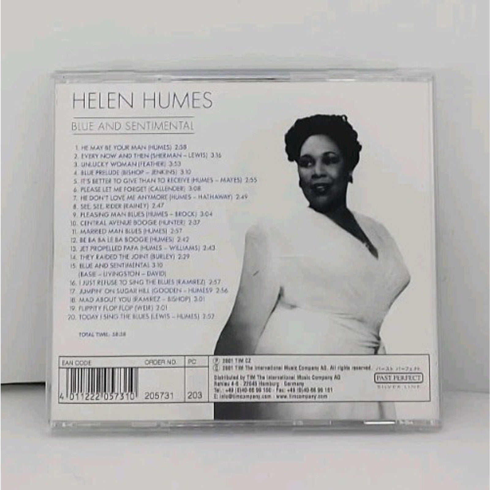 Blue And Sentimental by Helen Humes (CD 20 Tracks, Past Perfect, 2001 Import)