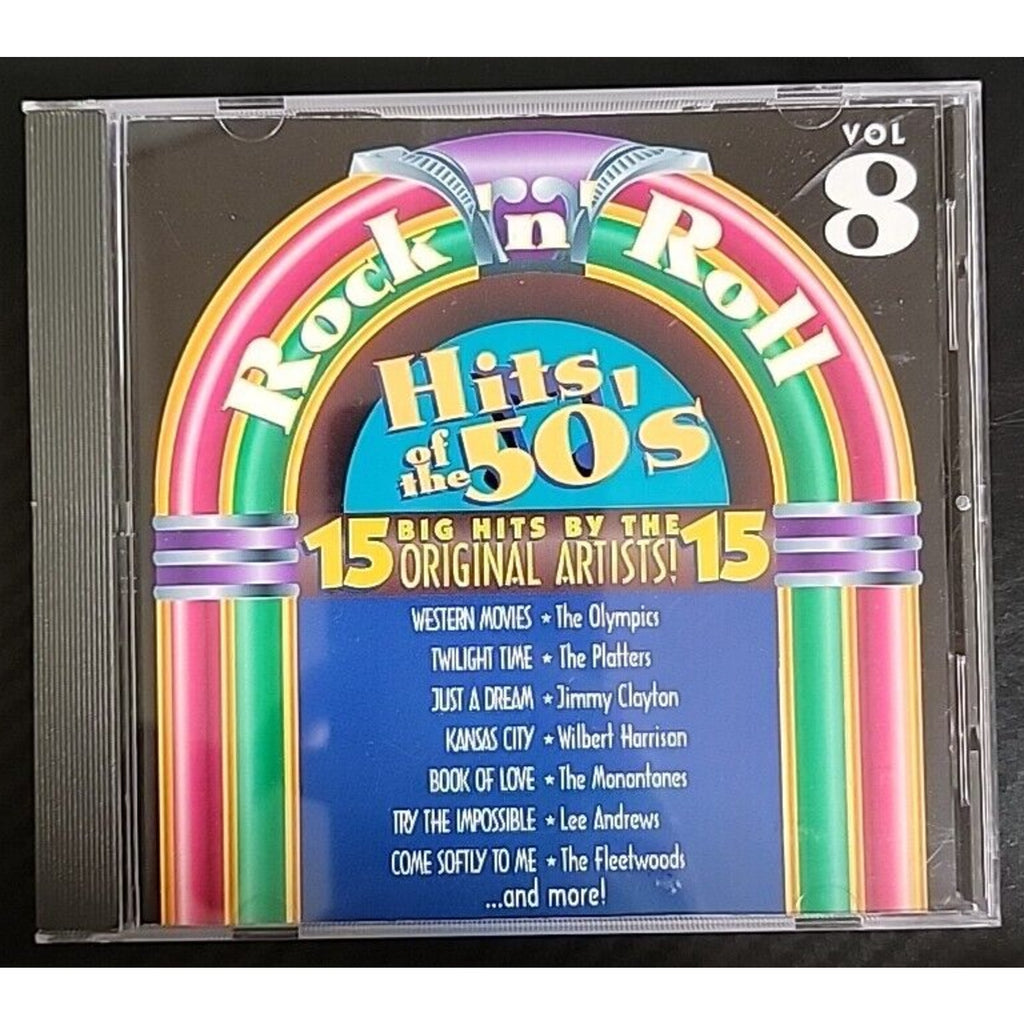 Rock 'N' Roll Hits of the 50's - Volume 8 (CD 1996)