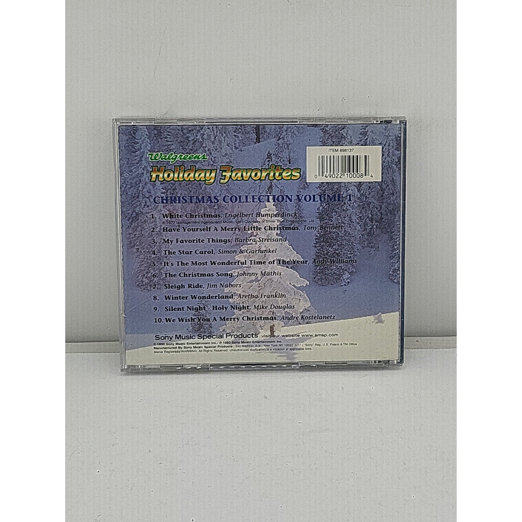 Walgreens Holiday Favorites CD Christmas Collection Volume 1