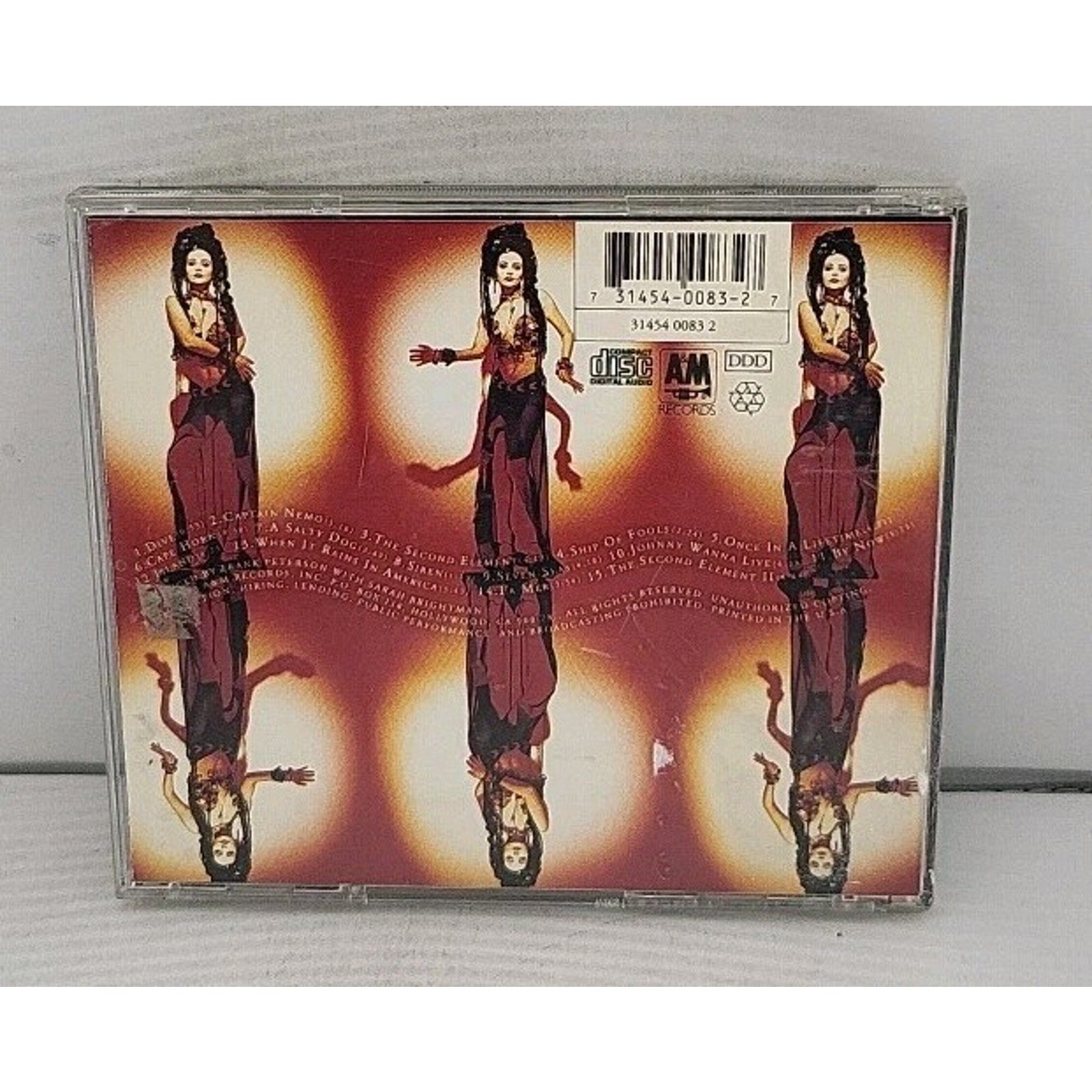 Dive by Sarah Brightman (CD, 1993)