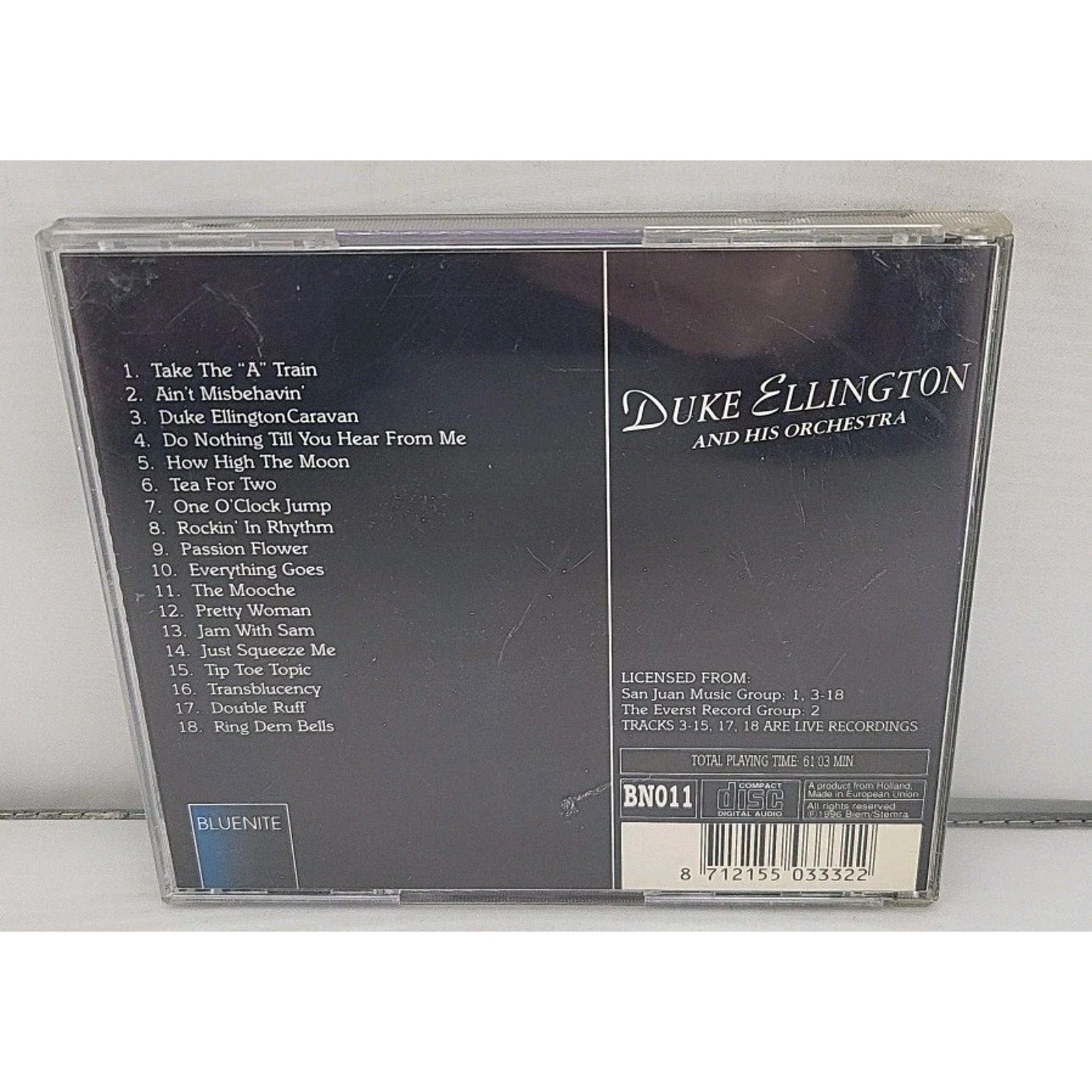 Duke Ellington And His Orchestra CD