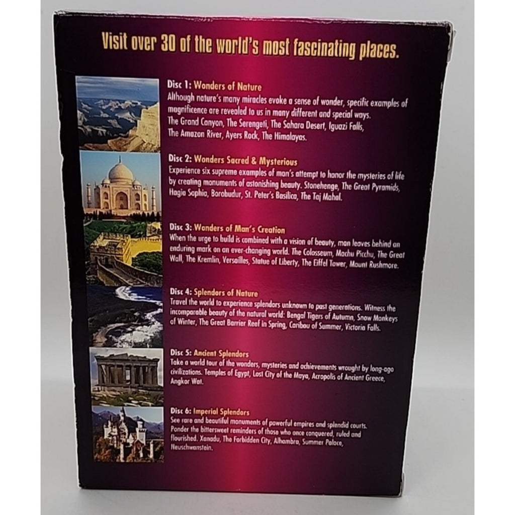 Great Wonders & Splendors of the World (DVD, 2002)