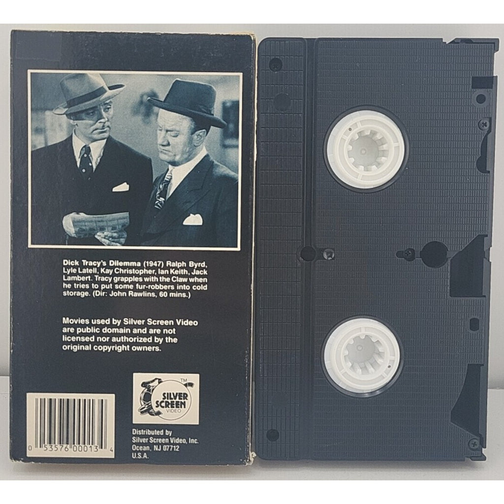 Dick Tracy's Dilemma, Ralph Byrd, VHS