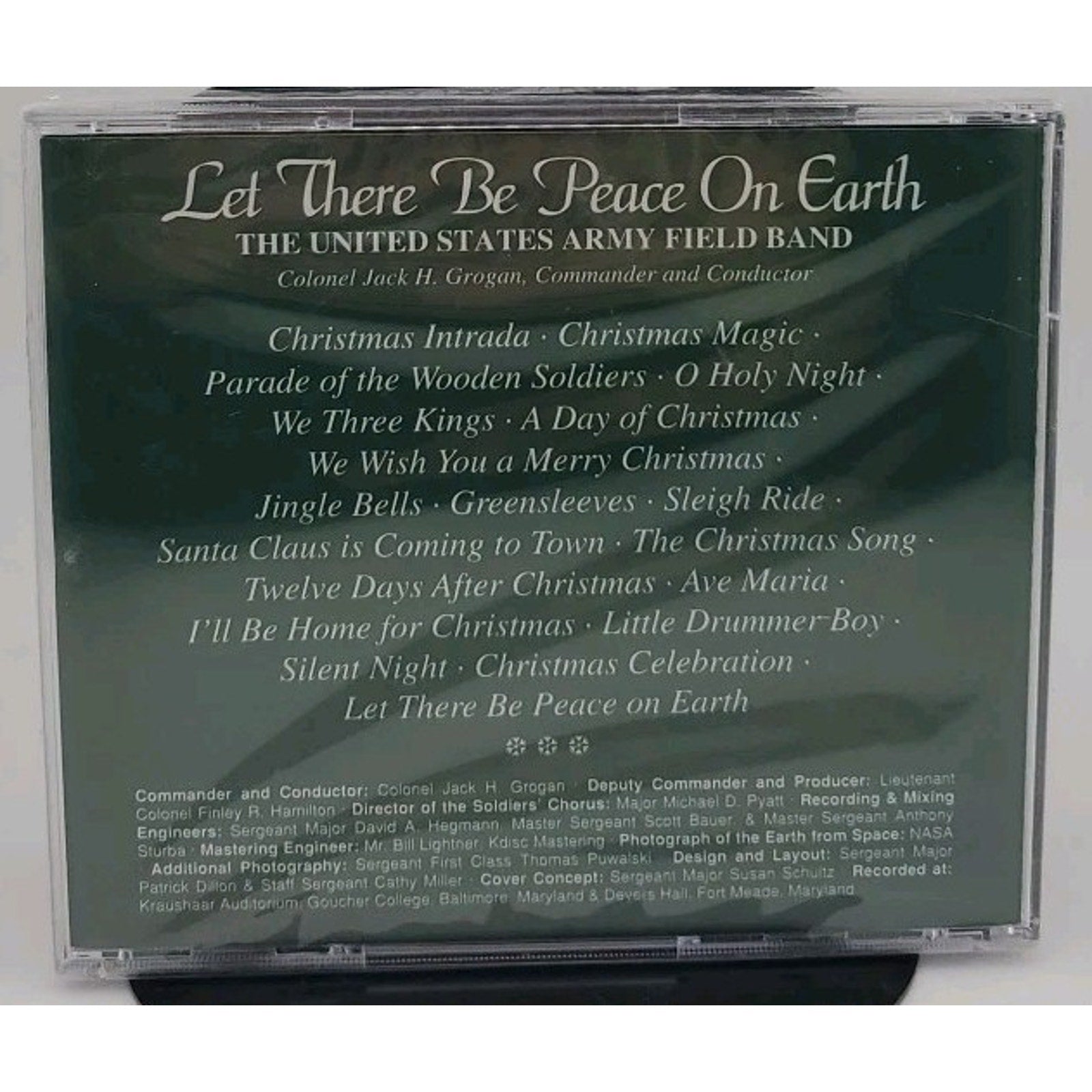 The United States Army Field Band - Let There Be Peace On Earth [CD] 2003 *New*