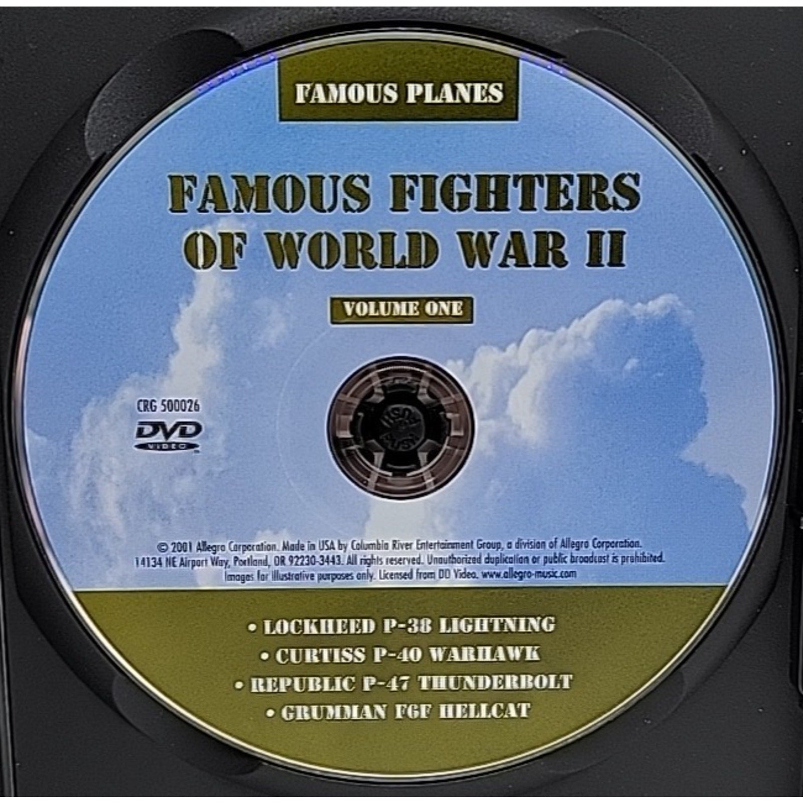 Famous Fighters Of WWII (DVD, 2007, 2-Disc Set)
