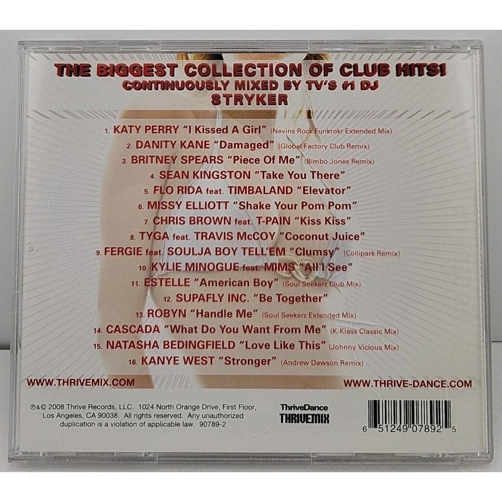 Total Dance 2008 Volume 2 By Various Artists CD
