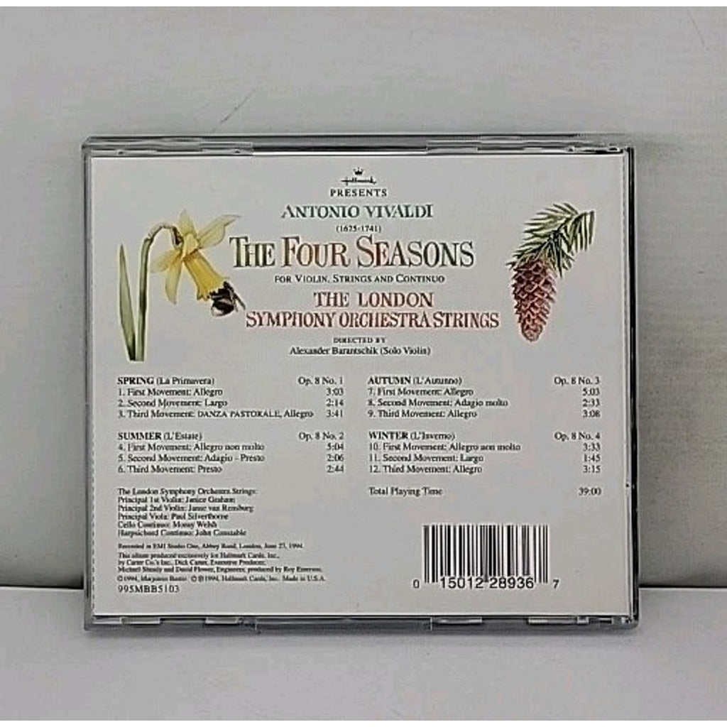 Antonio Vivaldi The Four Seasons London Symphony Orchestra Strings (CD 1994)
