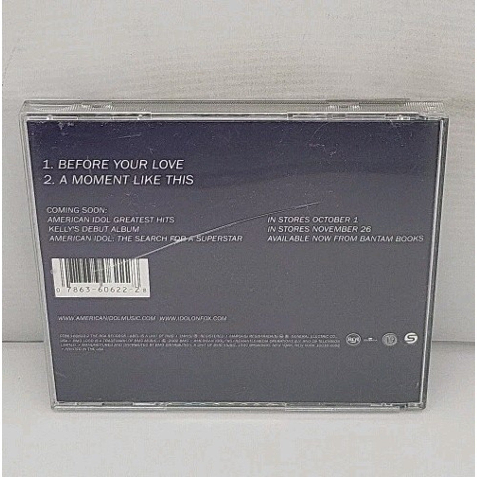 Before Your Love by Kelly Clarkson (CD Single, 2002)