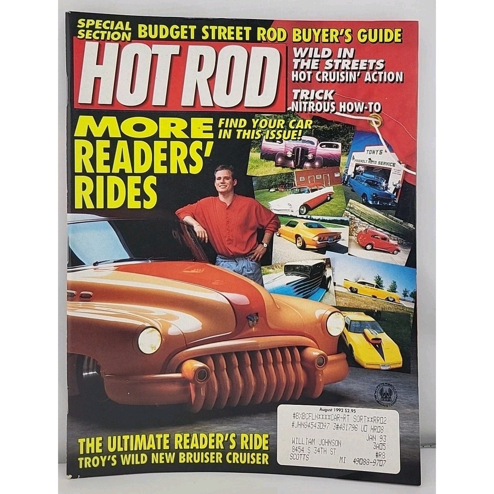 Hot Rod Magazine August 1992