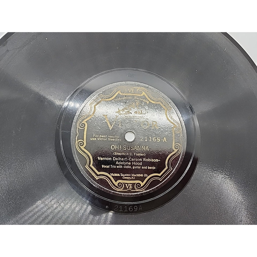 Oh Susanna, When The Sun Goes Down (Record)