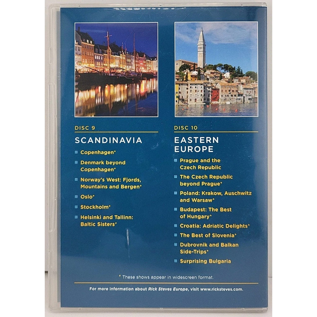 Rick Steves' Europe Scandinavia & Eastern Europe DVD