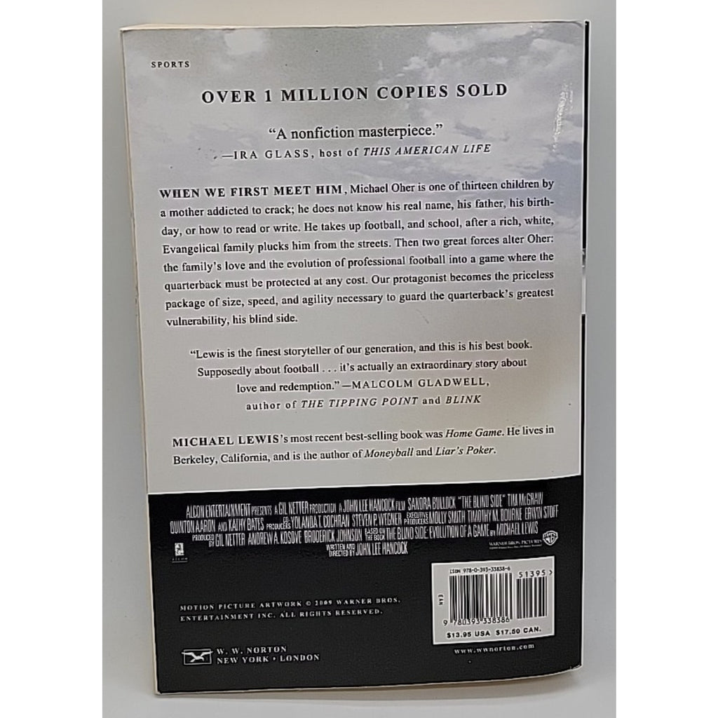 Blind Side by Michael Lewis (2009, Trade Paperback)