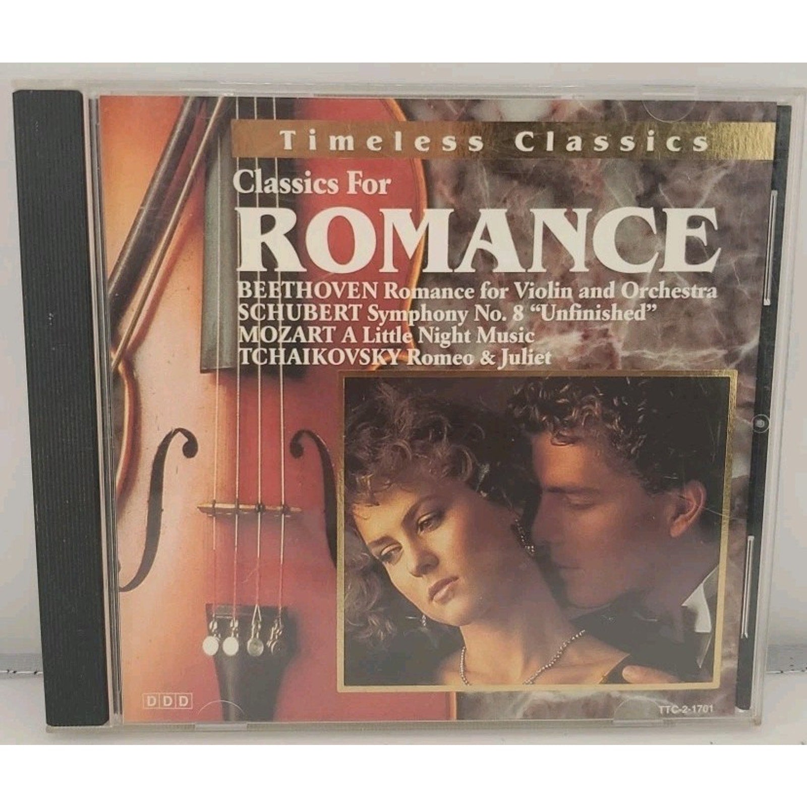Timeless Classics: Classics for Romance Music CD, Madacy Music Group, 1995