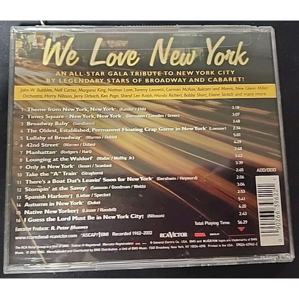 We Love New York: The Ultimate New York Keepsake by Various Artists (CD,...