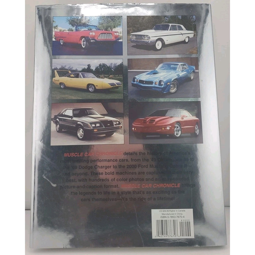 Muscle Car Chronicle by Consumer Guide Editors 2002, Hardcover