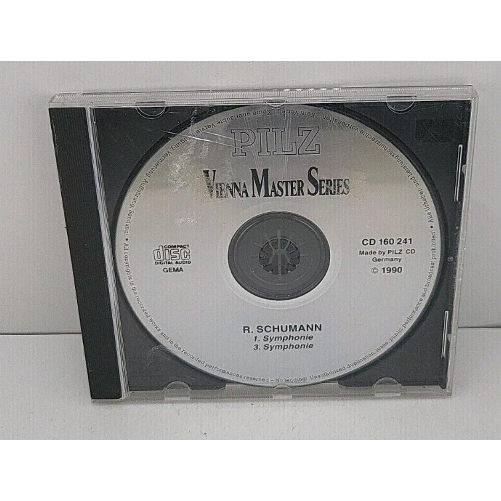 Vienna Master Series Pilz - R. Schumann CD Disc Only