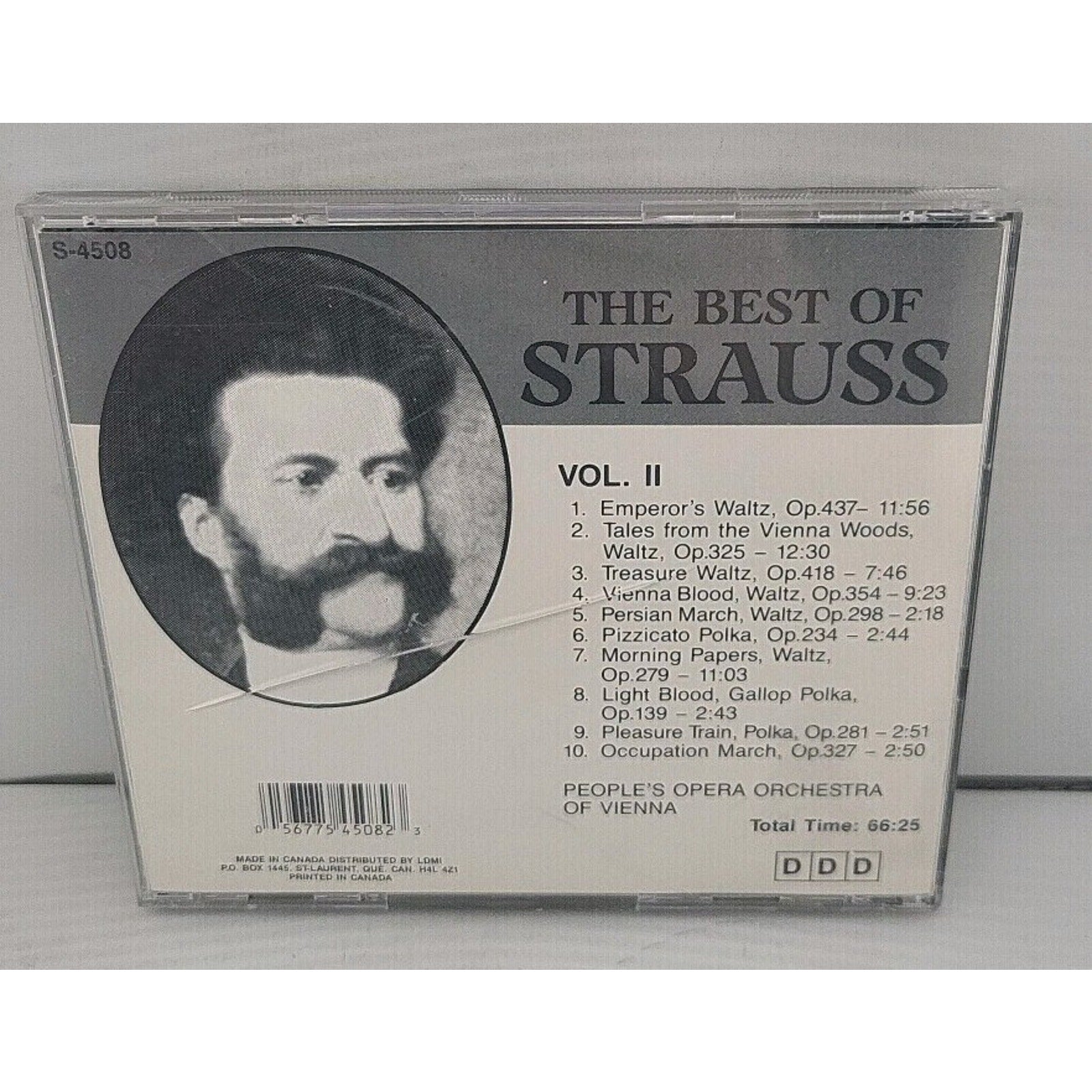 Best Of Strauss Vol.2 People's Opera Orchestra Of Vienna CD