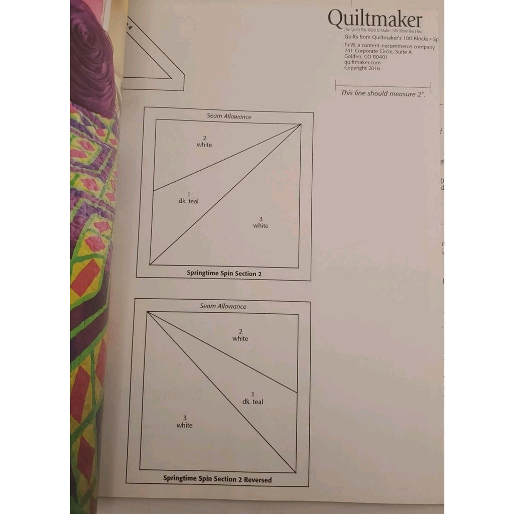 Quilts From Quiltmaker's 100 Blocks Magazine Spring 2016