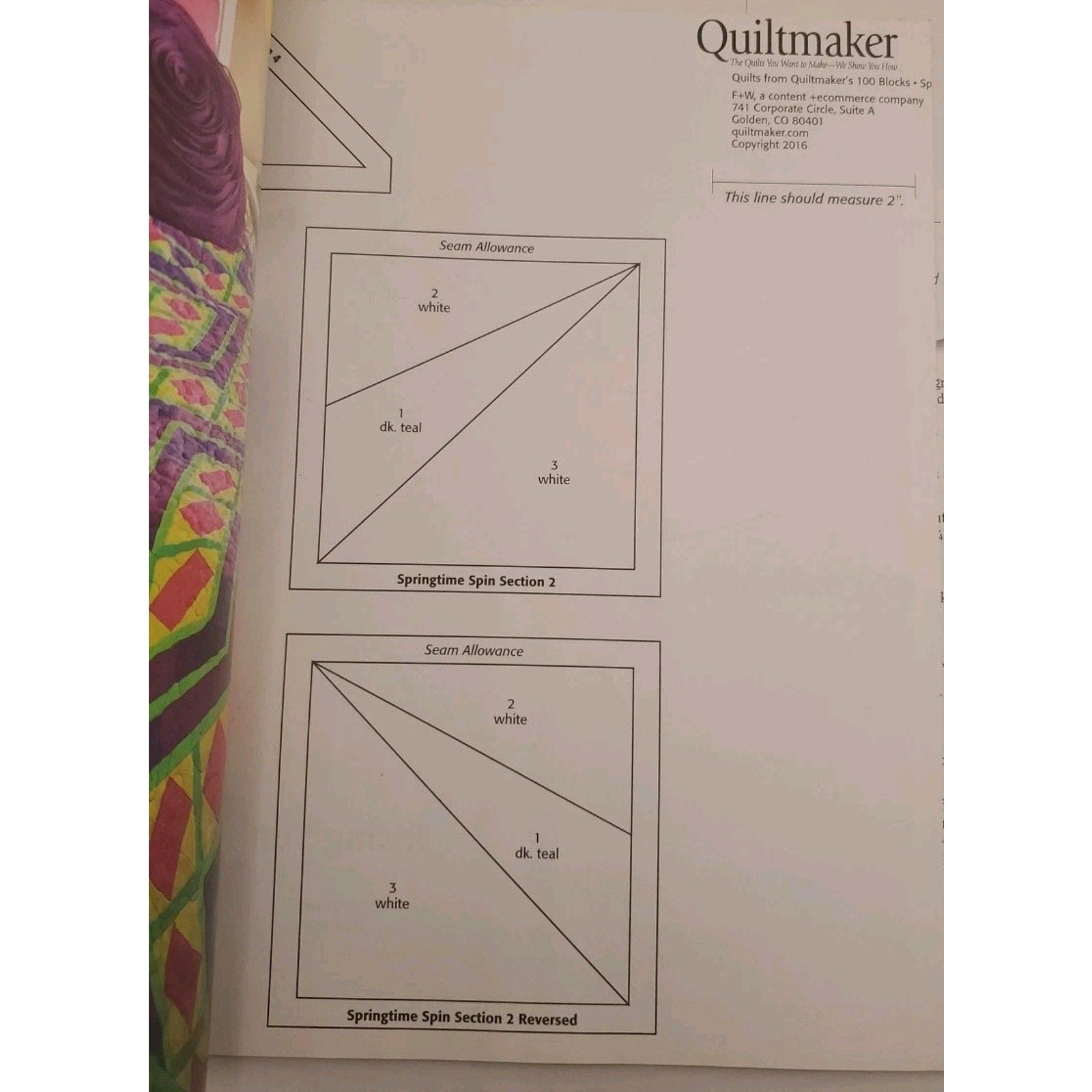 Quilts From Quiltmaker's 100 Blocks Magazine Spring 2016