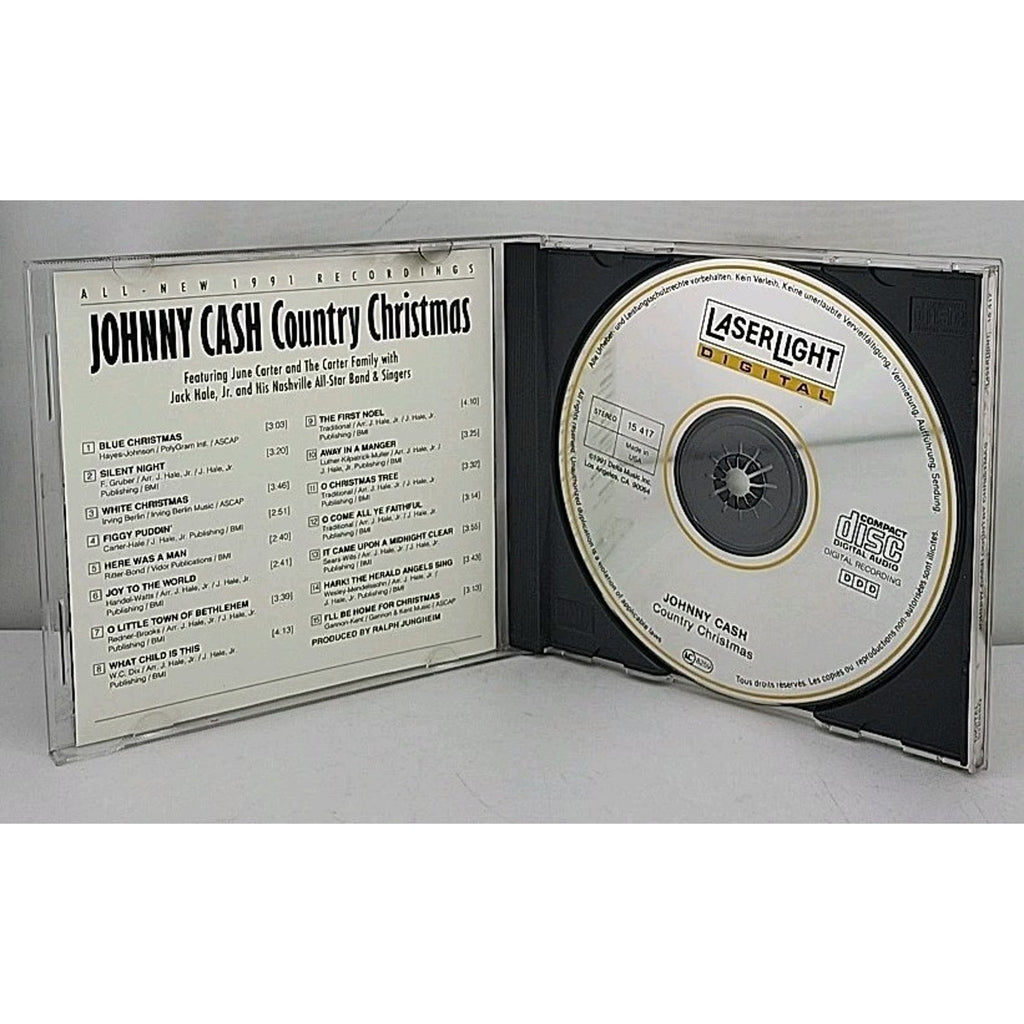Country Christmas by Johnny Cash (CD, 1991)