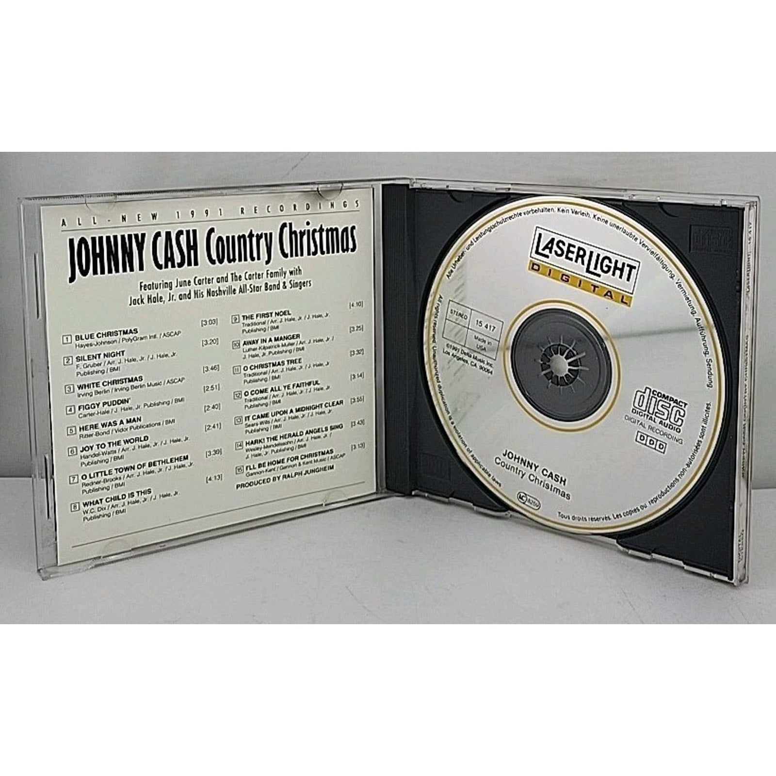Country Christmas by Johnny Cash (CD, 1991)