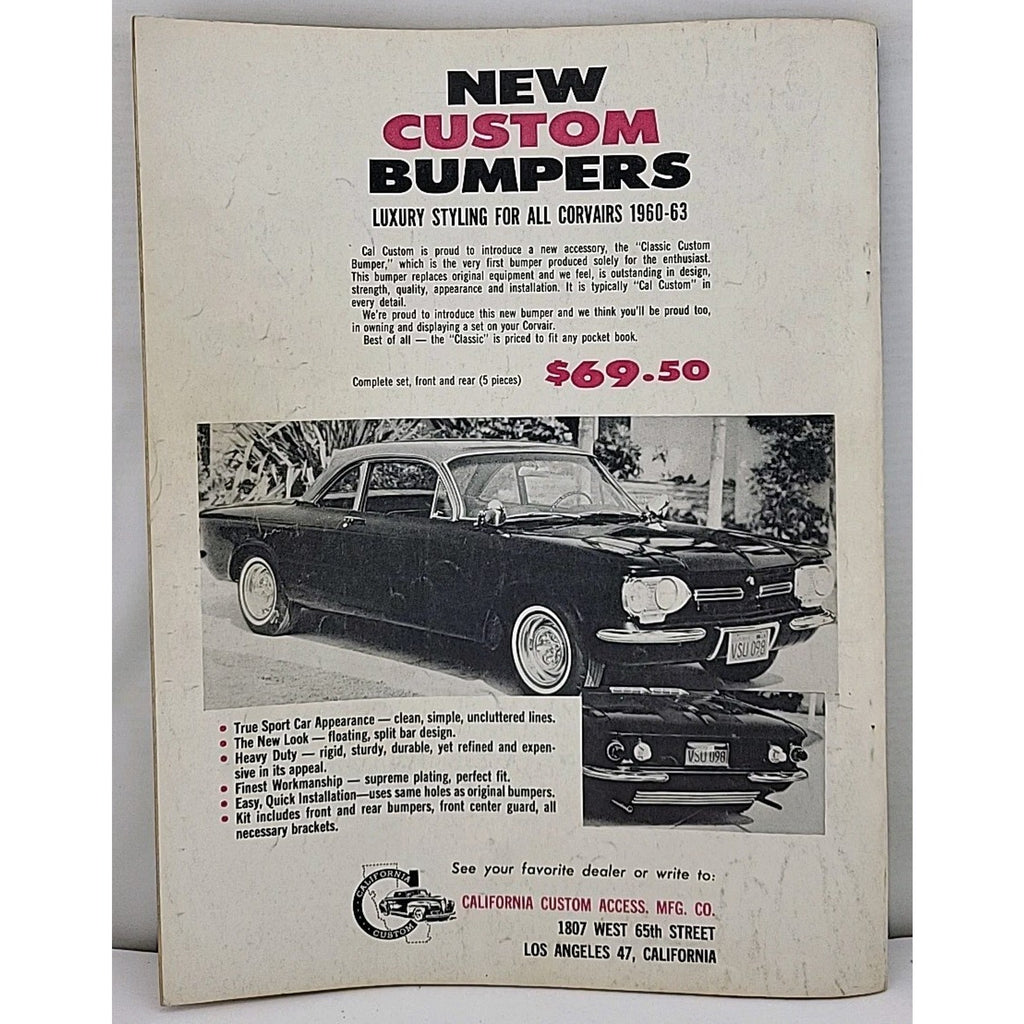 Popular Customs Magazine Spring 1963 Issue