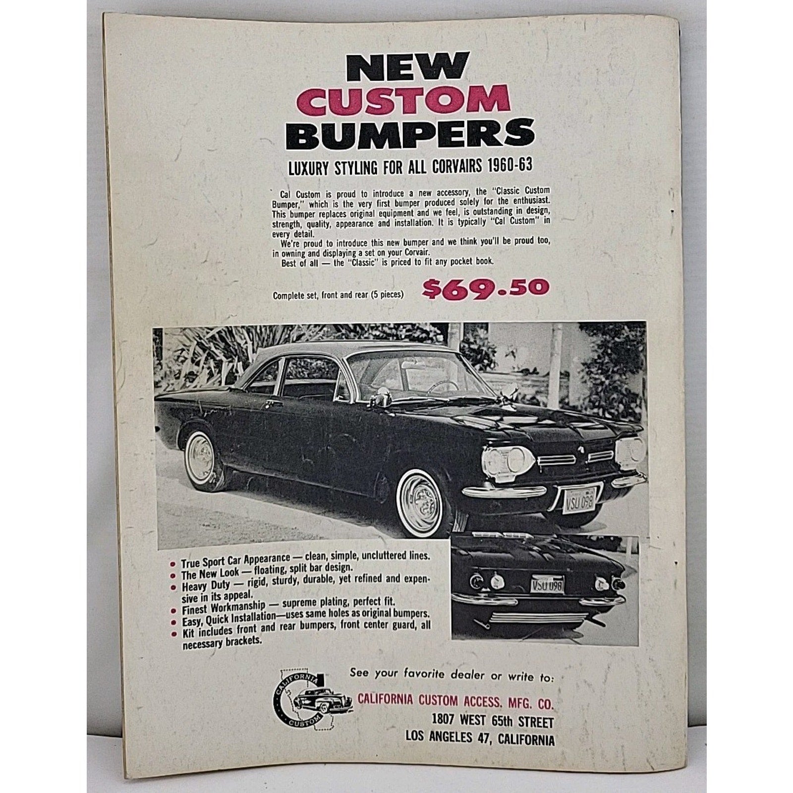 Popular Customs Magazine Spring 1963 Issue