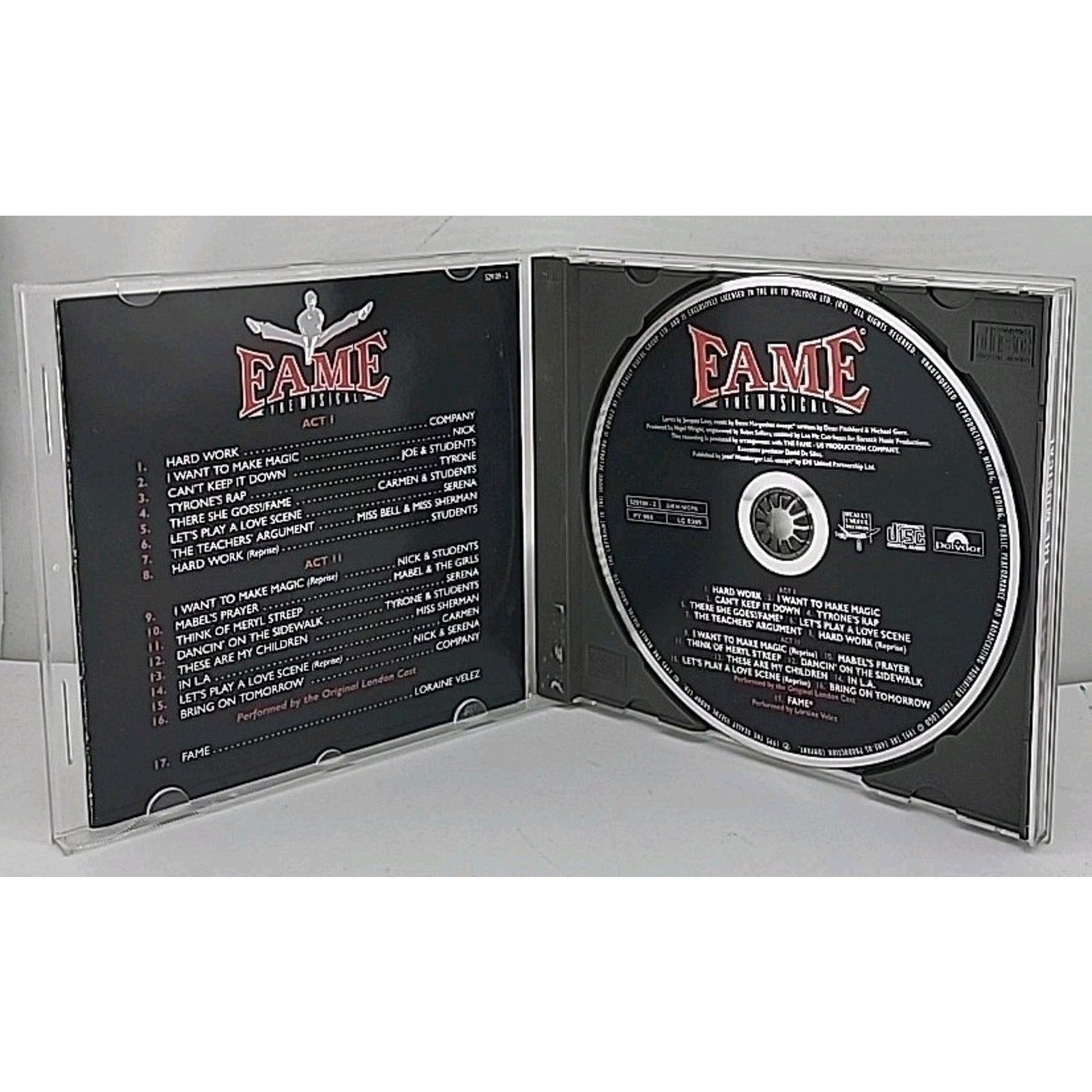 Fame / O.L.C. by London Cast (CD, 1995)