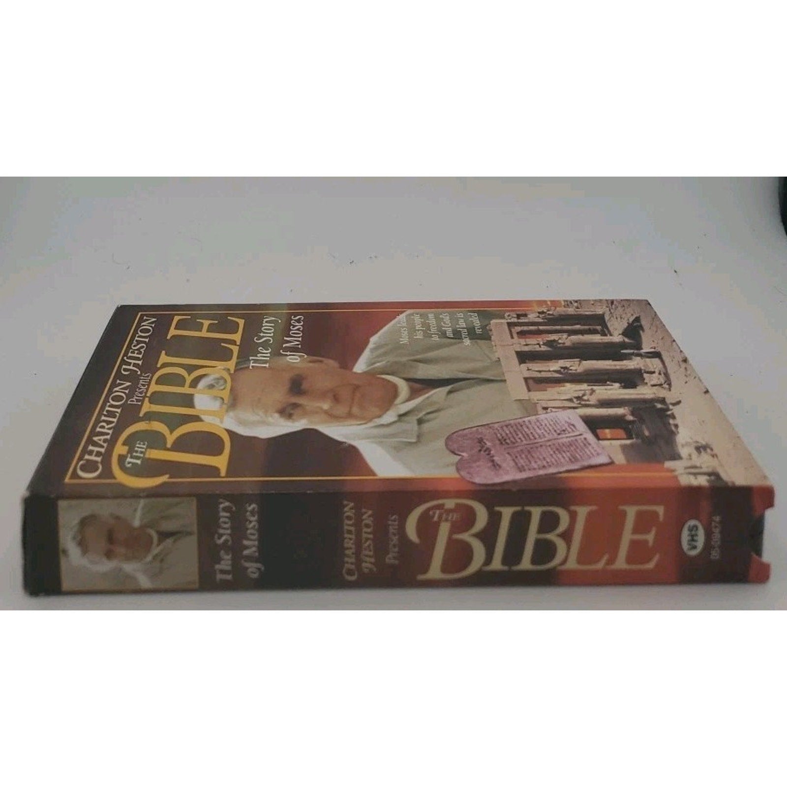 Charlton Heston Presents The Bible: The Story of Moses (VHS 1993)