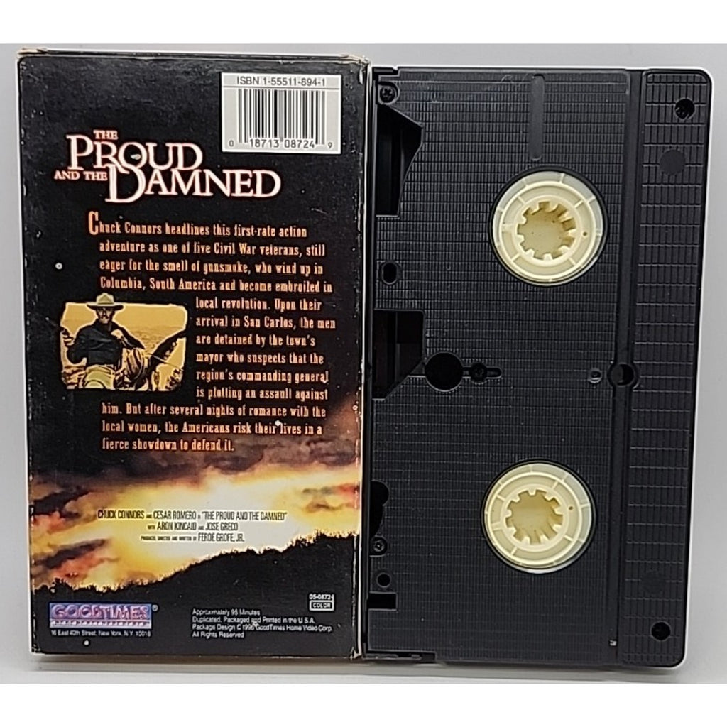 The Proud and the Damned (VHS)