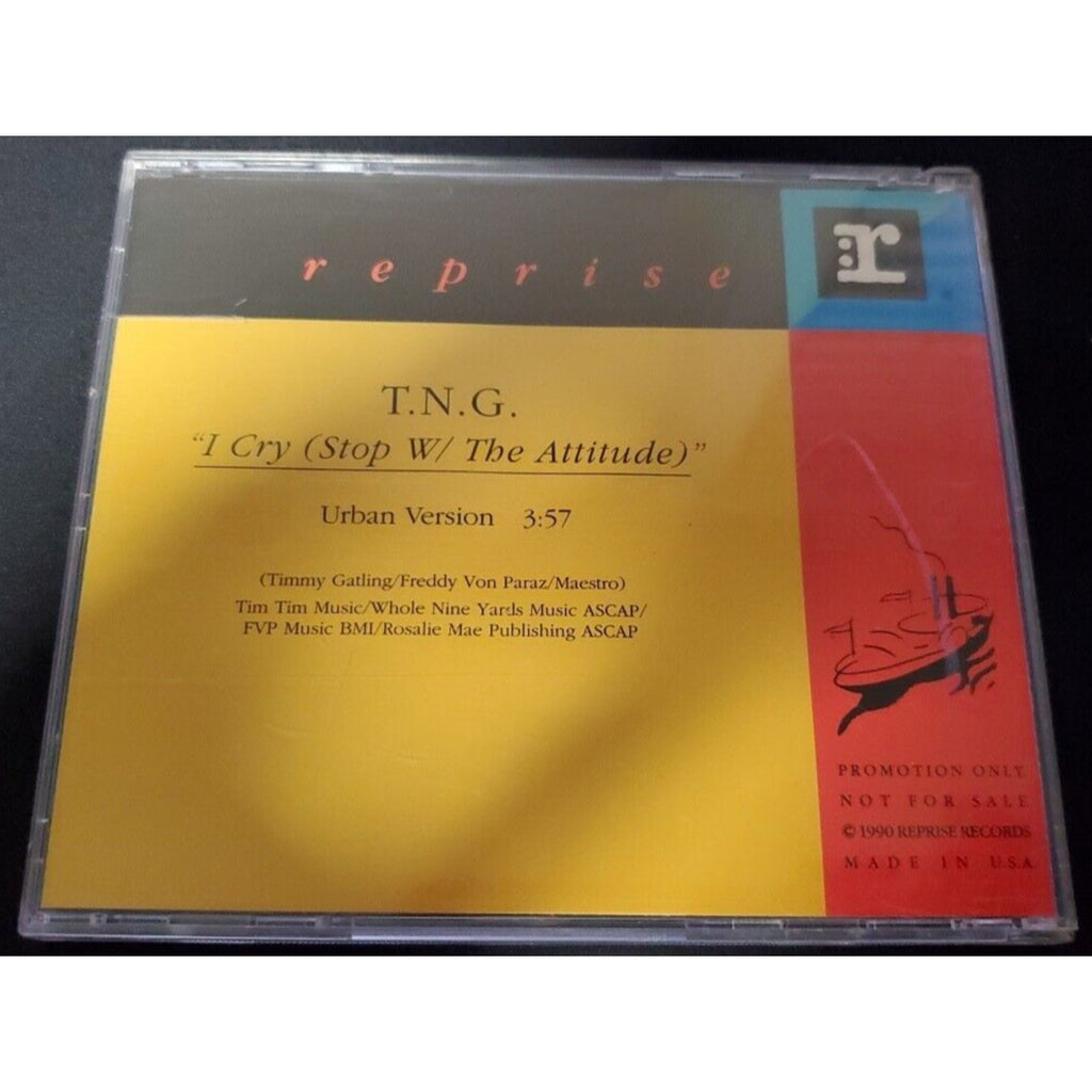 T.N.G. I Cry - Single - (CD)