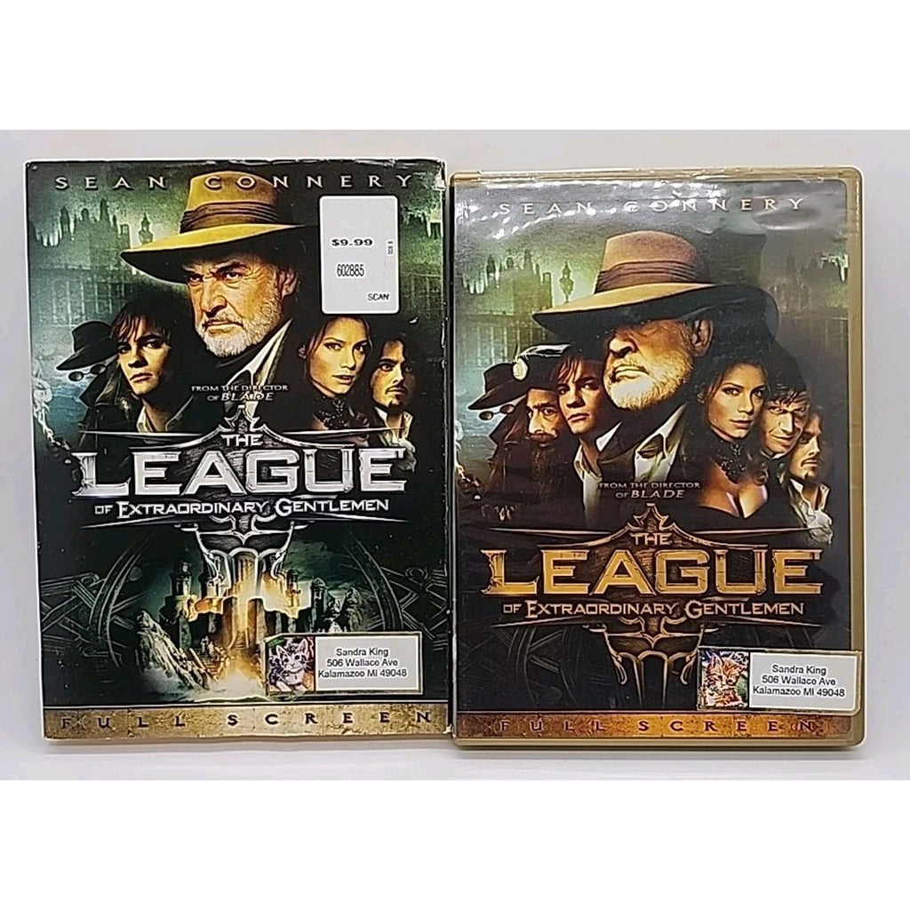 The League of Extraordinary Gentlemen (DVD, 2003, Full Frame Lenticular)