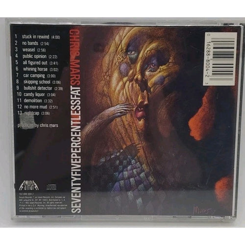 75% Less Fat by Chris Mars (CD, 1993, Smash Records)