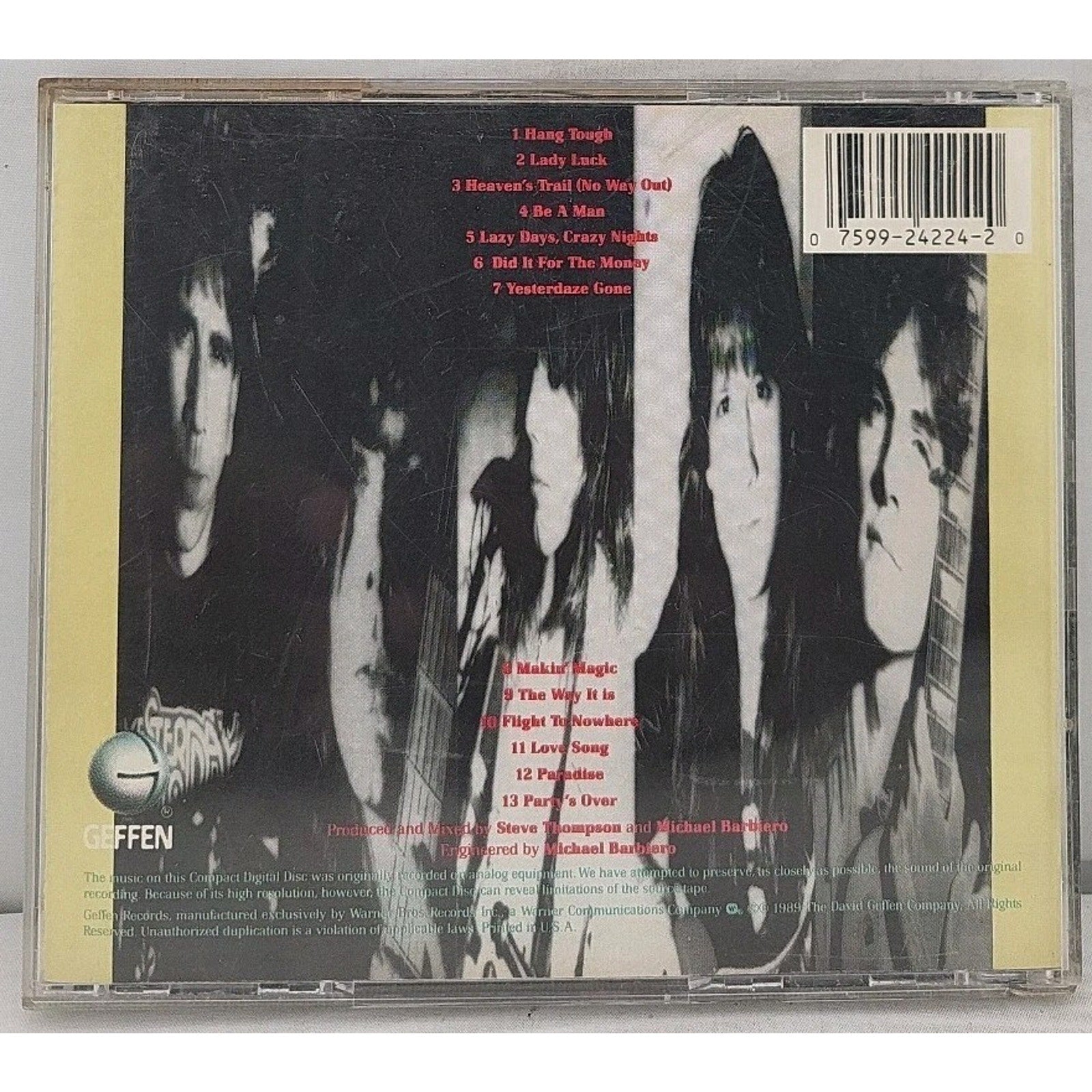 The Great Radio Controversy By Tesla On Audio CD Album