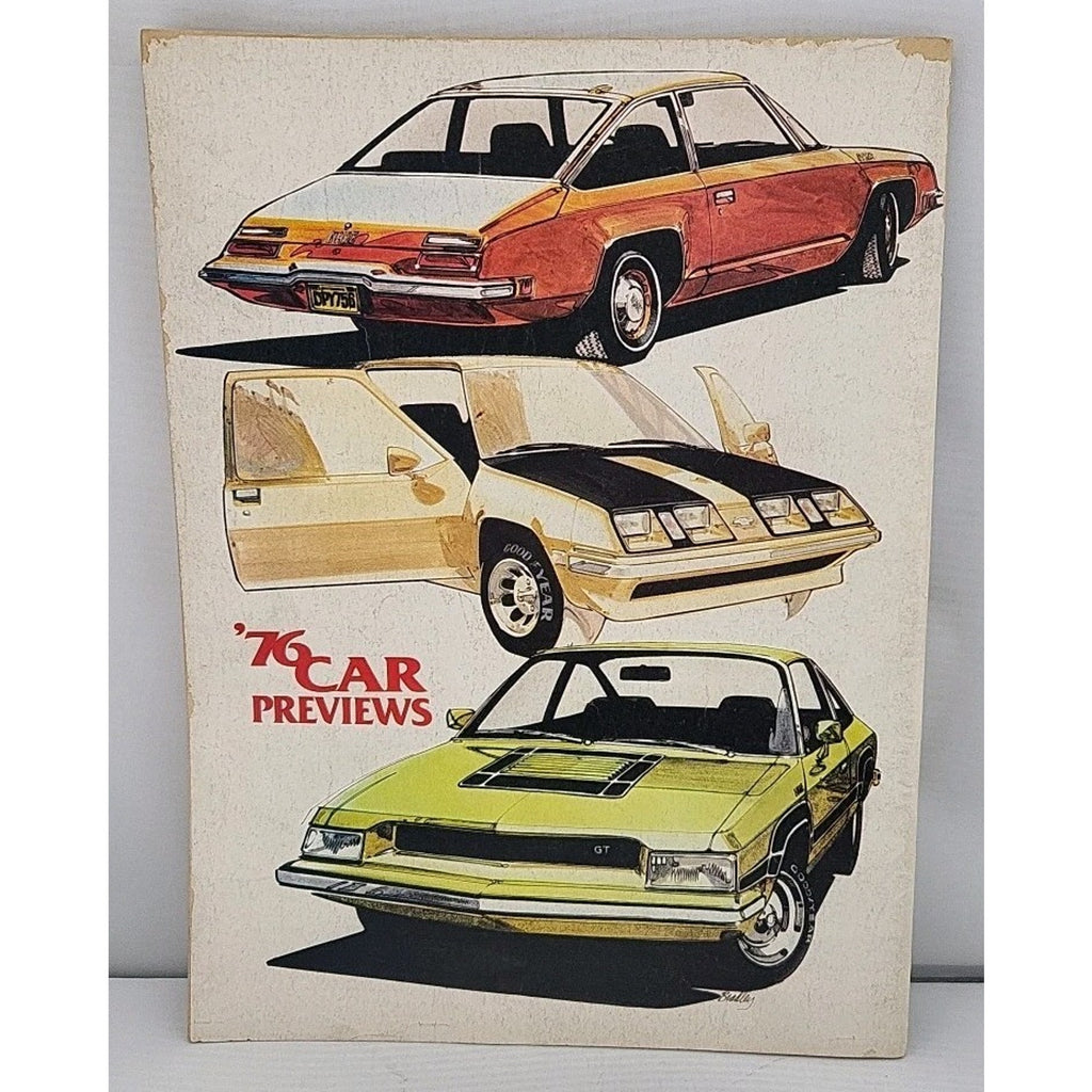 1976 Car Previews Magazine - Bicentennial Edition