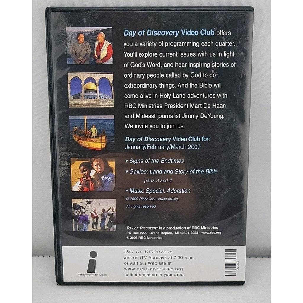 Day Of Discovery Video Club January February March 2007 DVD
