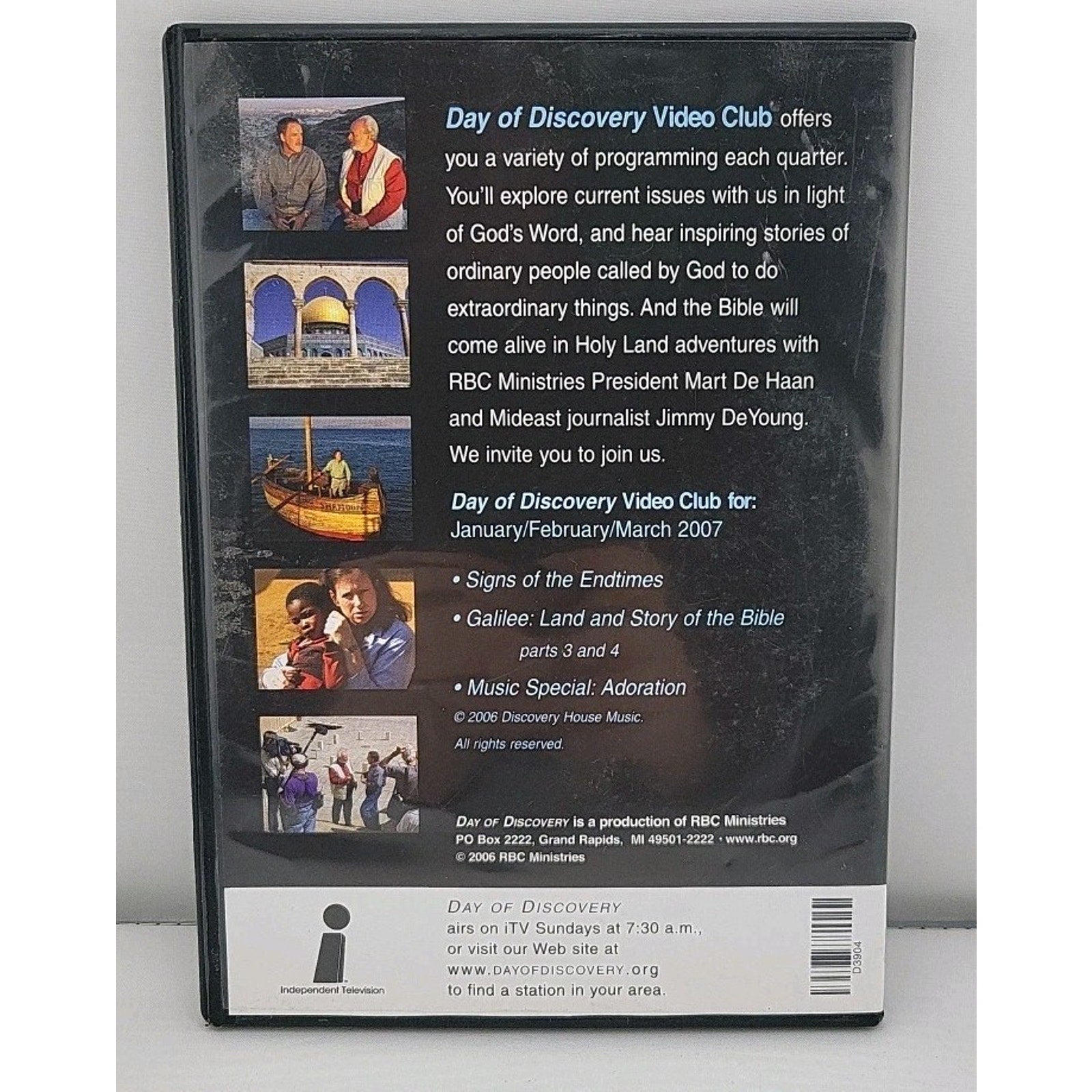 Day Of Discovery Video Club January February March 2007 DVD