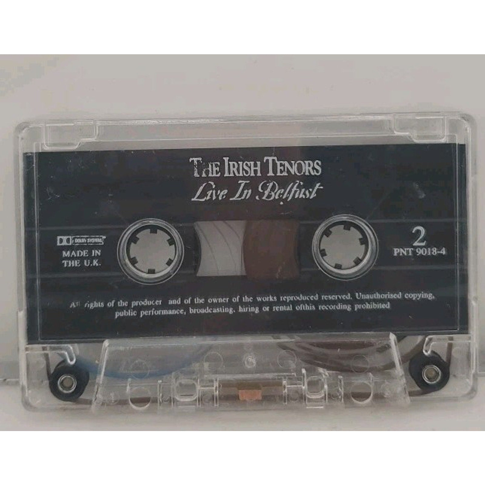 Live in Belfast by Irish Tenors (Cassette, 2000)