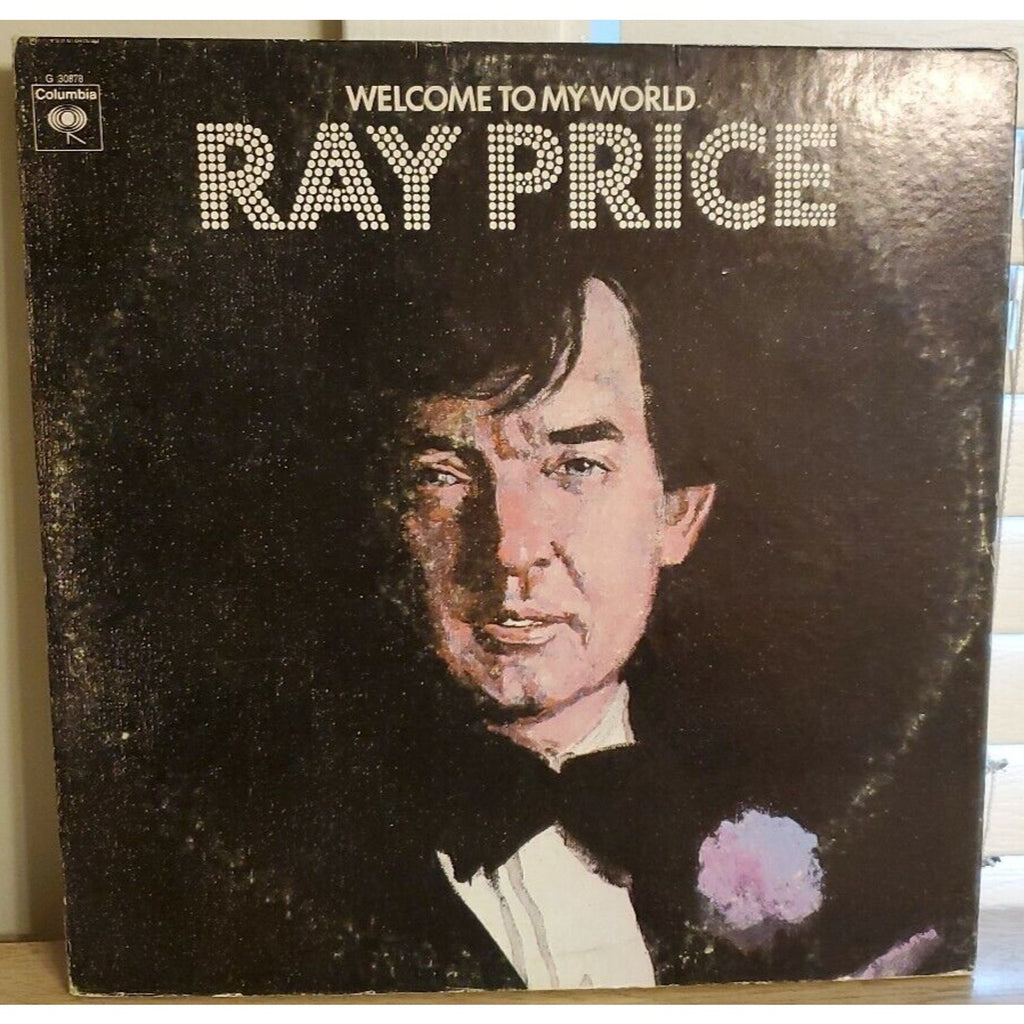 Ray Price "Welcome To My World" 2 COUNTRY LP SET