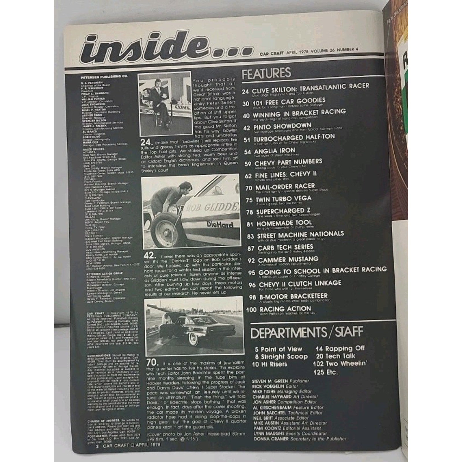 Car Craft Magazine - April 1978 - Volume 26 Number 4
