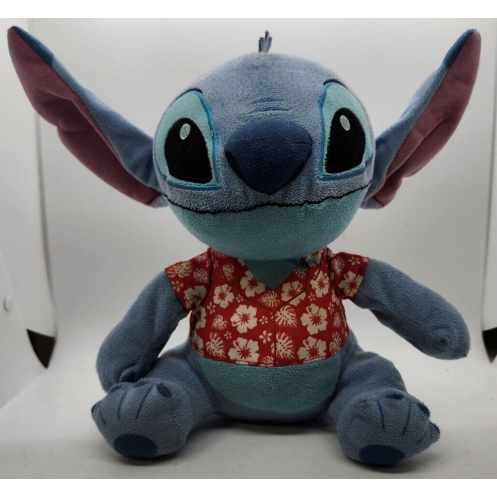Stitch Plush in Red Hawaiian Shirt 11” Lilo and Stitch