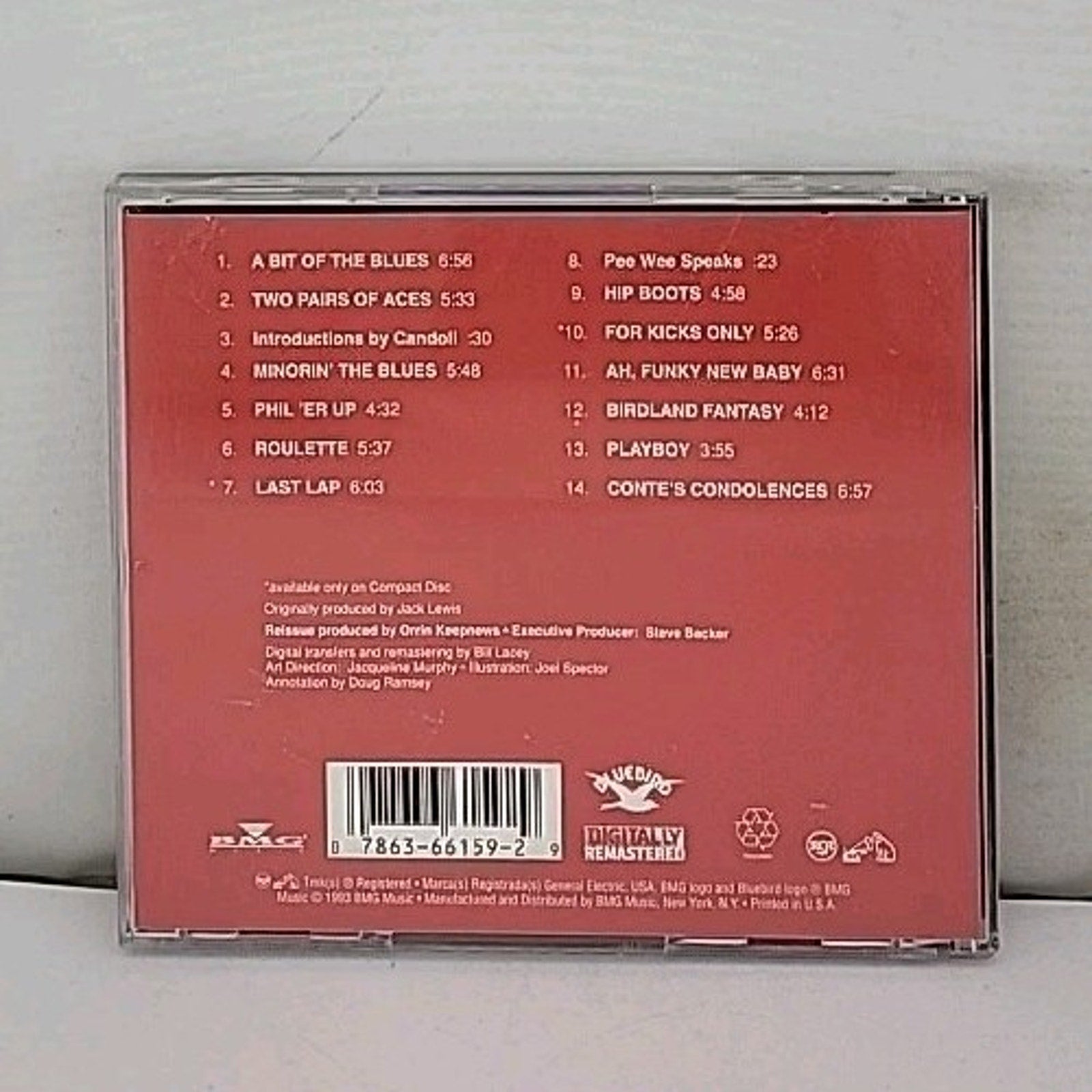 Birdland Stars 1956 by Various Artists (CD, Mar-1993, Bluebird RCA (USA))