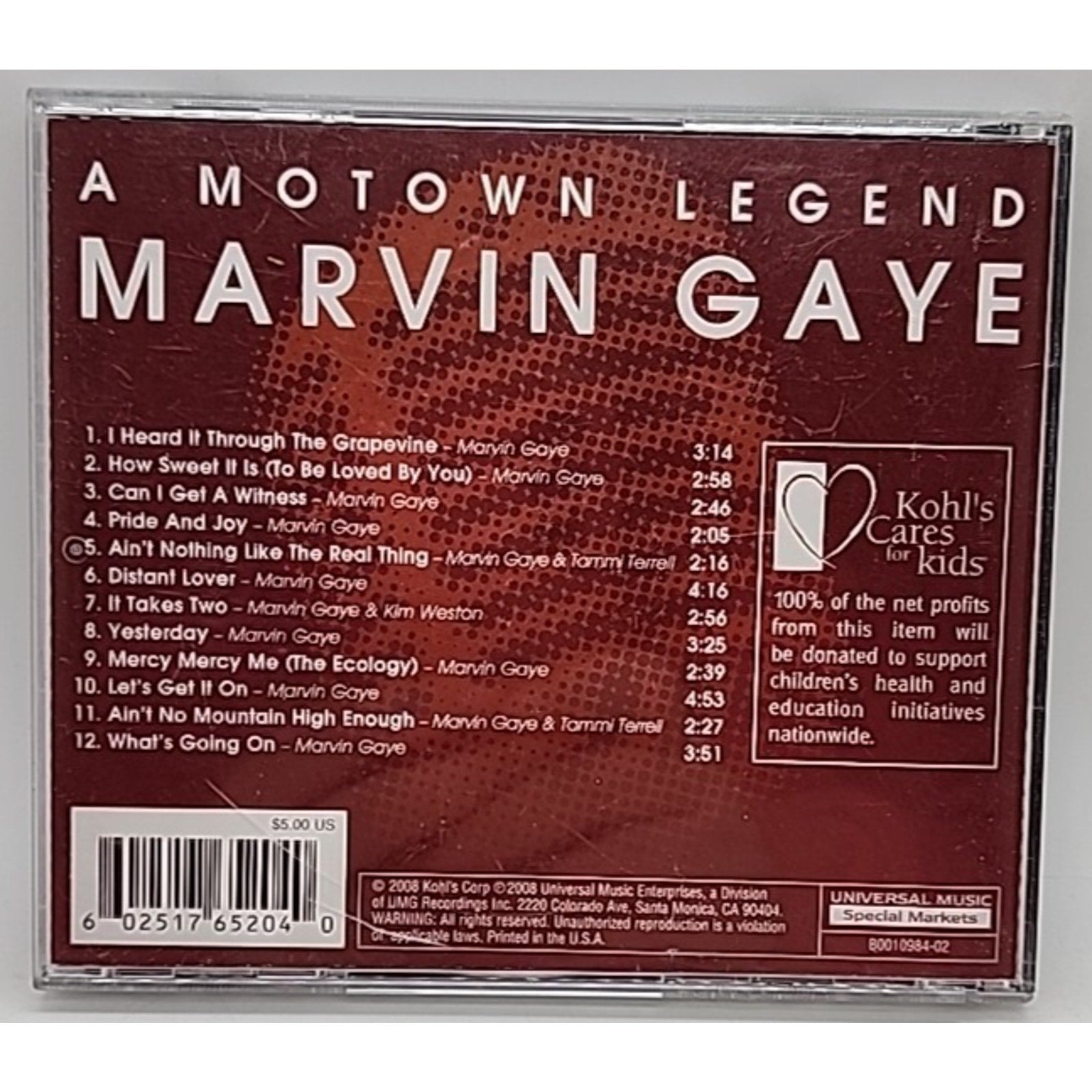 Marvin Gaye A Motown Legend (CD)