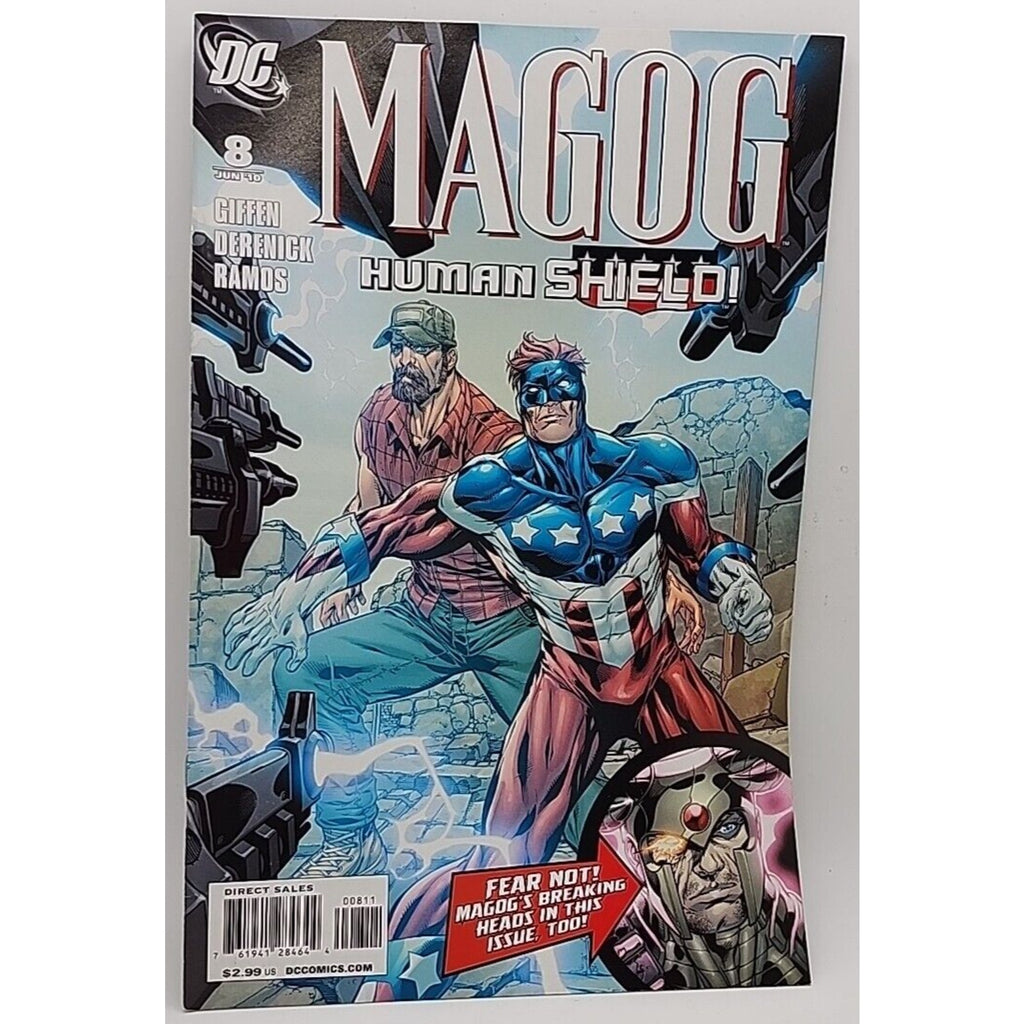 Magog #8 Shield Comic Book - DC Comics