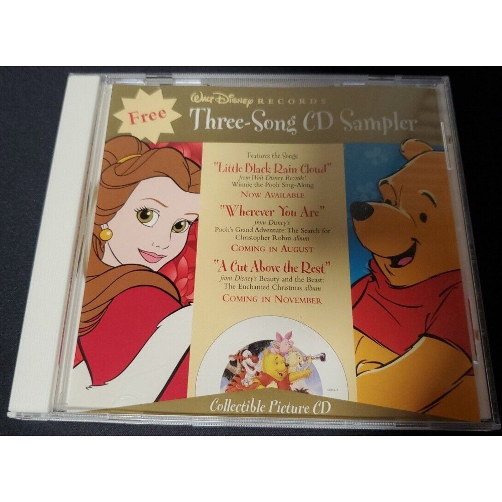 Walt Disney Three-Song (CD) Sampler