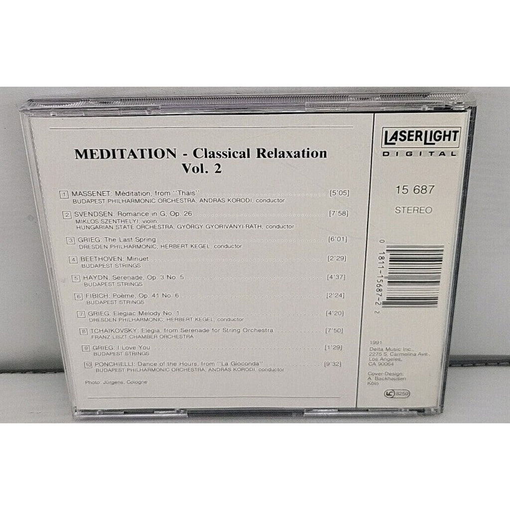 Vol. 2 Classical Relaxation by Meditation (CD, 1991)