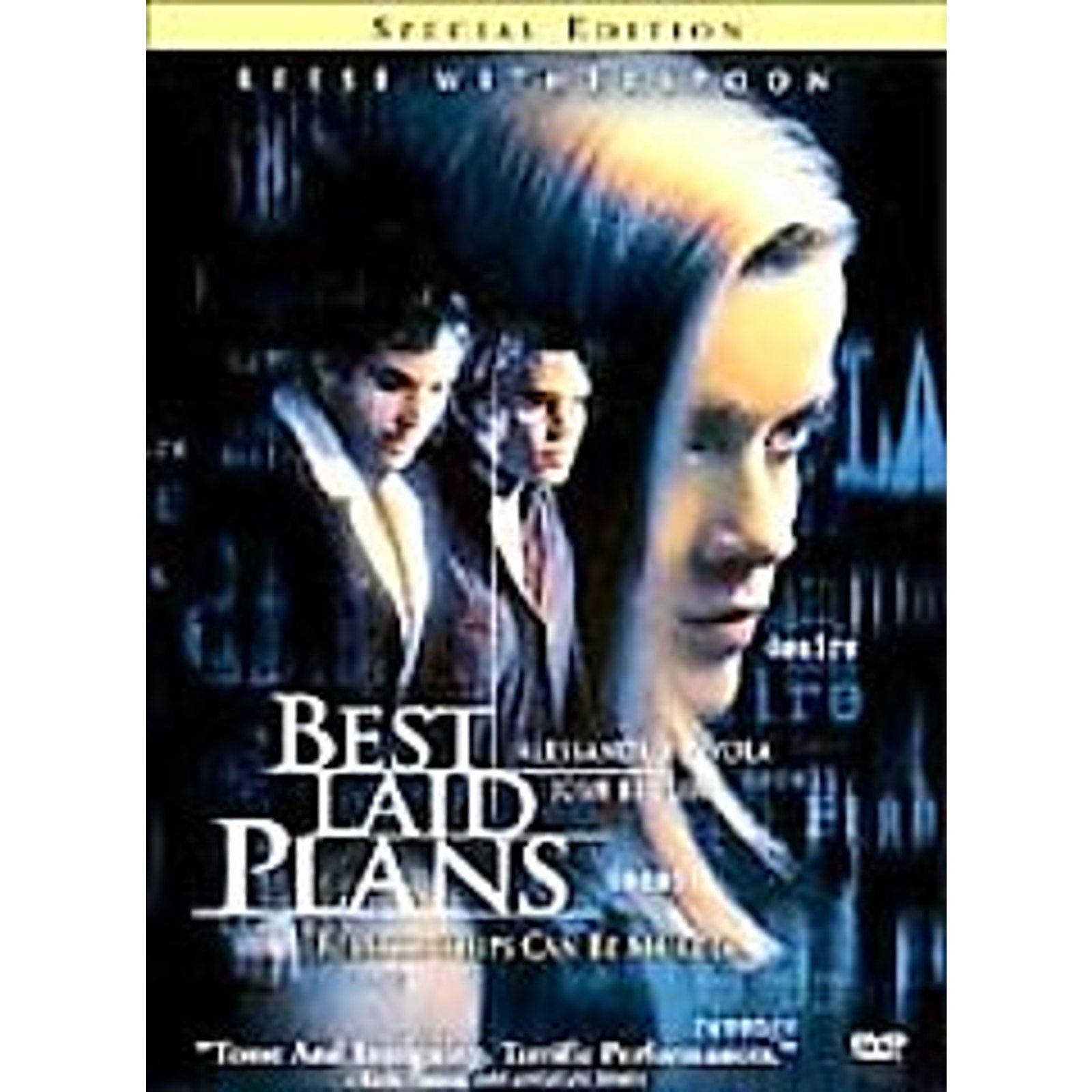 Best Laid Plans (DVD, 2000, Special Edition) *Brand New*