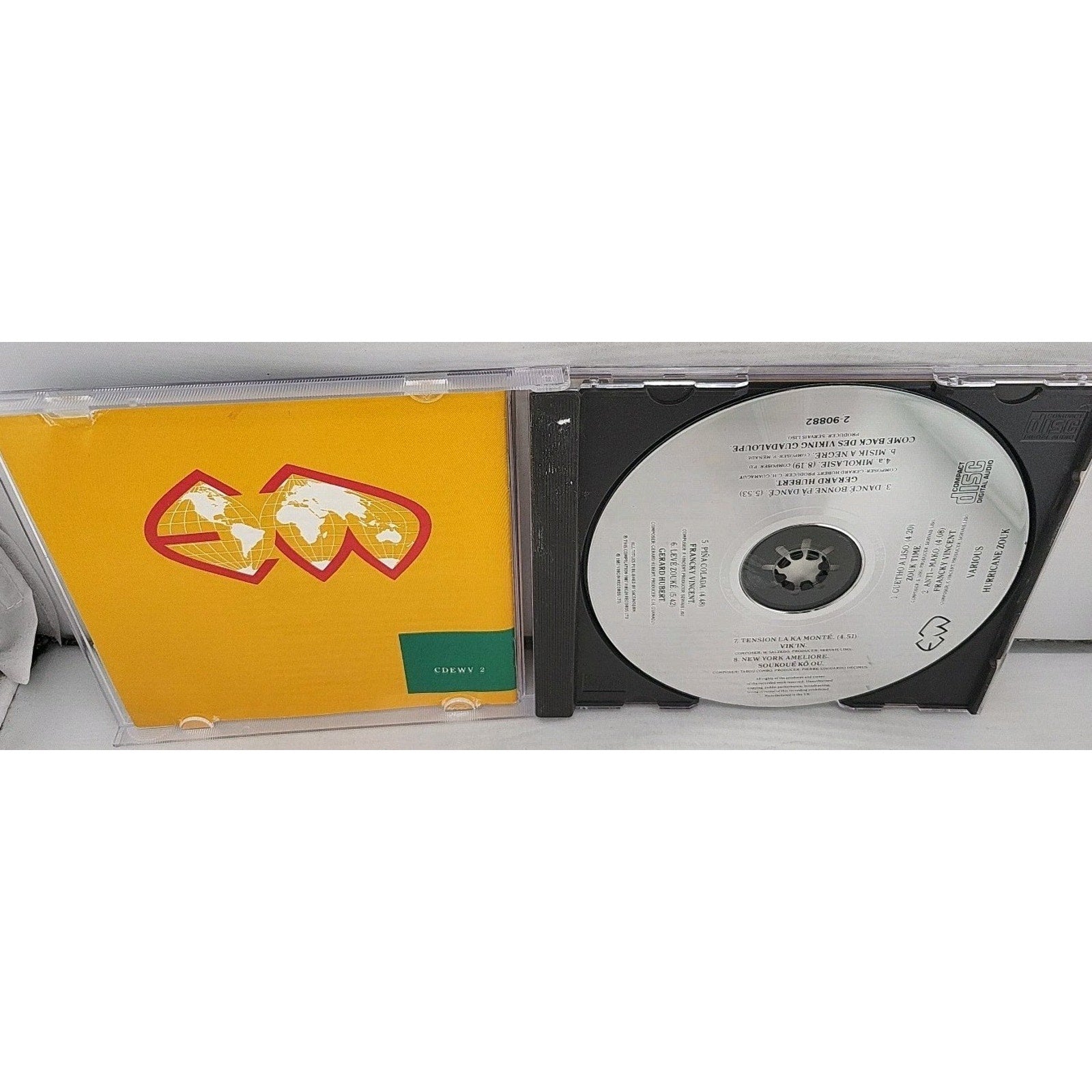 Hurricane Zouk Various Artist Compilation Music CD Earthworks Virgin UK Import