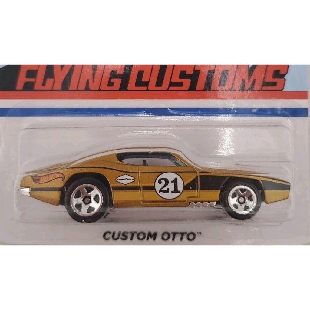 Hot Wheels Flying Customs Custom Otto Target Exclusive Gold