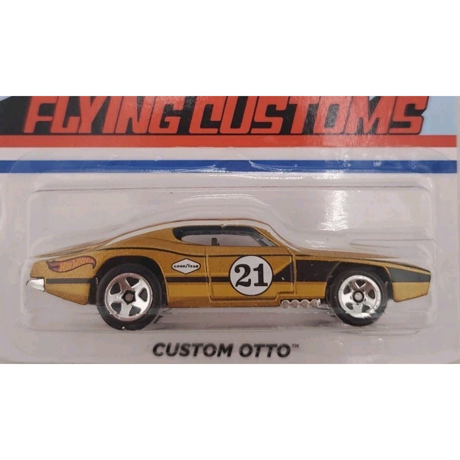 Hot Wheels Flying Customs Custom Otto Target Exclusive Gold